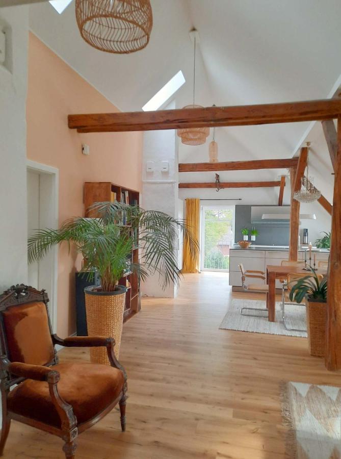 Luxurioeses Loft Mit Schoenem Blick Tremsbüttel Buitenkant foto