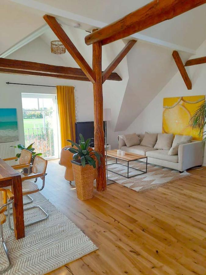 Luxurioeses Loft Mit Schoenem Blick Tremsbüttel Buitenkant foto