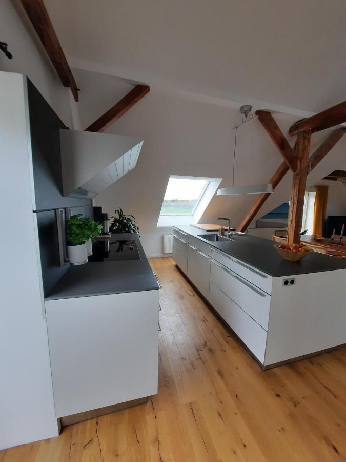 Luxurioeses Loft Mit Schoenem Blick Tremsbüttel Buitenkant foto